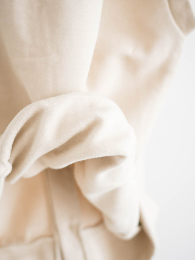 ARTE POVERA アルテ・ポーヴェラ レディース シャツ　SIZE XS ベージュ やや傷や汚れあり ARTE POVERA アルテポーヴェラ / 30/10フックラ裏起毛前開き