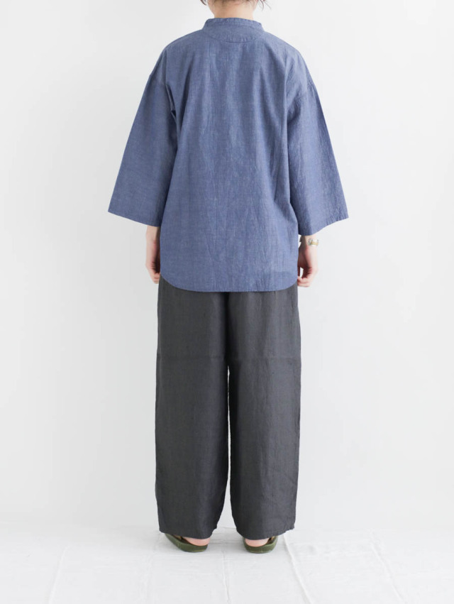 ARTEPOVERAアルテポーヴェララリネンイージーカーゴPTブラック ARTE POVERA アルテポーヴェラ｜washedリネンイージーカーゴ
