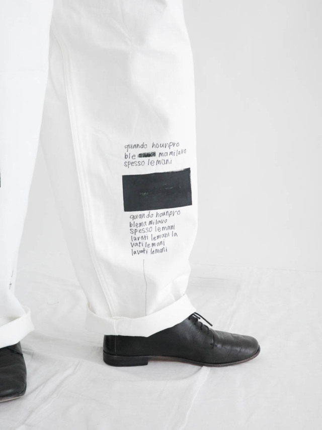 ATPOVA アルテポーヴェラ ARTE POVERA アルテポーヴェラ｜12ozデニム2タックパンツ