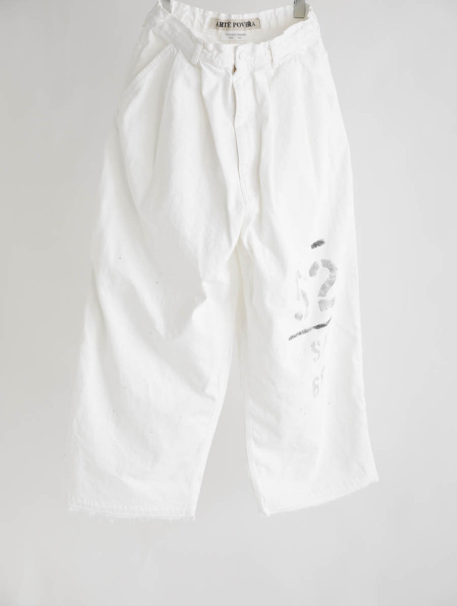 ARTE POVERA アルテポーヴェラ｜12ozデニム2タックダメージ加工「52