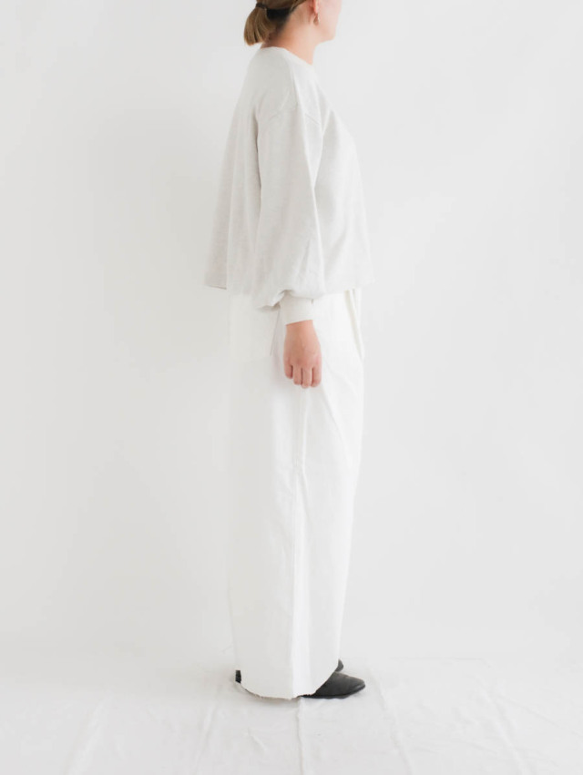 ARTE POVERA アルテポーヴェラ｜12ozデニム2タックワイドカットオフ