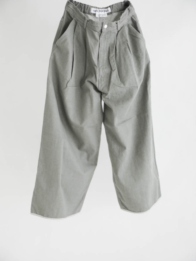 ARTE POVERA アルテポーヴェラ 再構築 ミリタリー 4パネルパンツ ARTE POVERA アルテポーヴェラ｜イタリアヘリンボーンベットシーツ RE