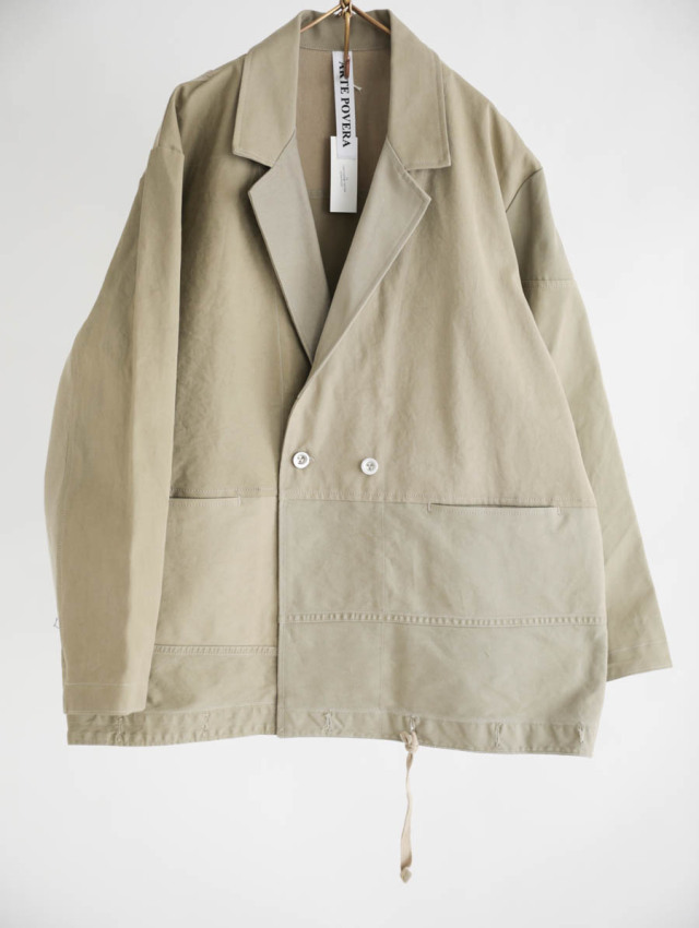 ARTE POVERA アルテポーヴェラ｜イタリアチノシェラフRE-ワイドジャケット
