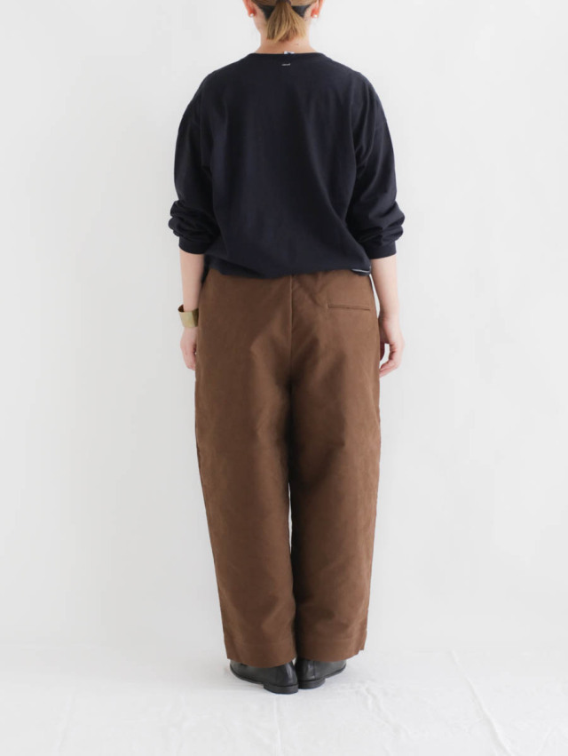 ARTE POVERA アルテポーヴェラ｜モールスキン2タックイージーパンツ