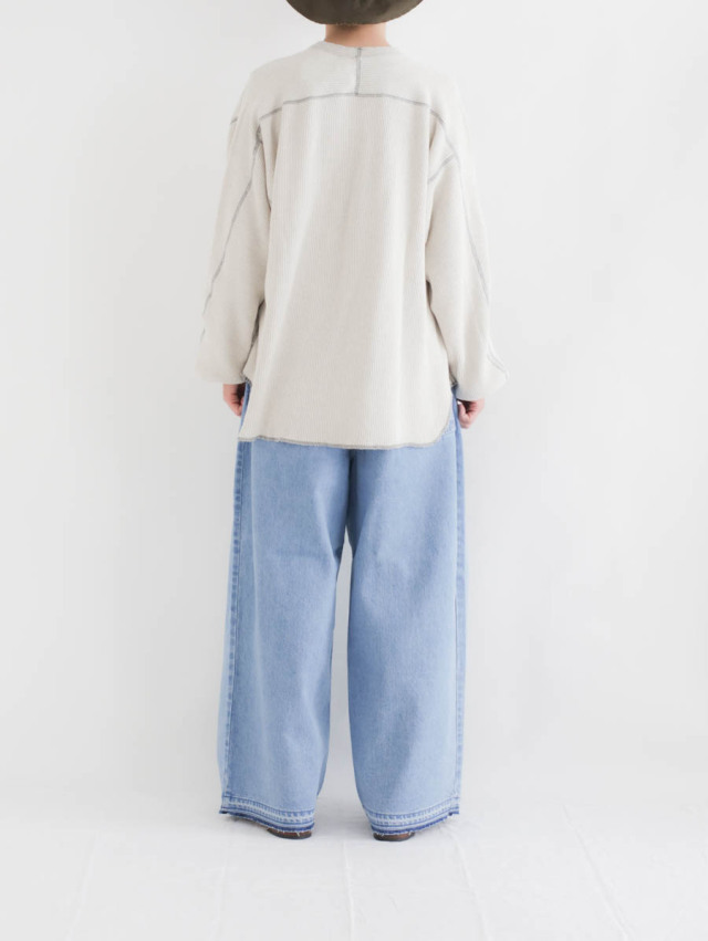 ARTE POVERA アルテポーヴェラ｜12ozデニム2タックワイドカットオフ