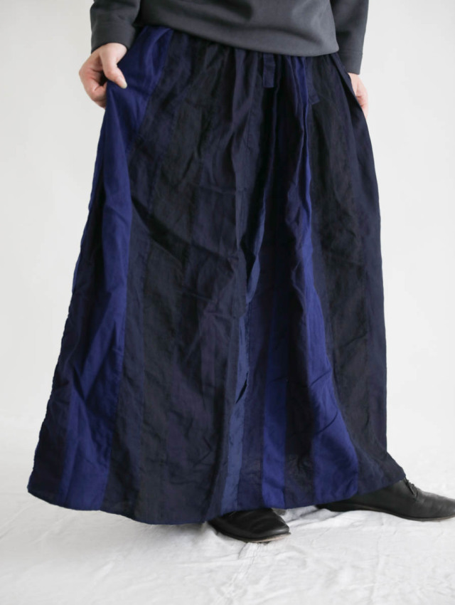 ARTE POVERA アルテポーヴェラ｜リネン&コットンMIXギャザースカート