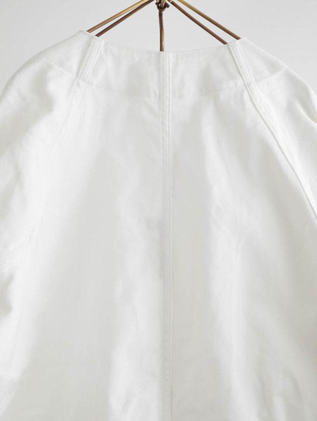 ARTE POVERA アルテポーヴェラ｜12ozデニムノーカラーワークジャケット