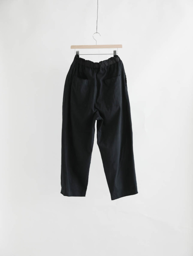 ARTE POVERA アルテポーヴェラ｜16/-ムライト天竺製品染タックパンツ