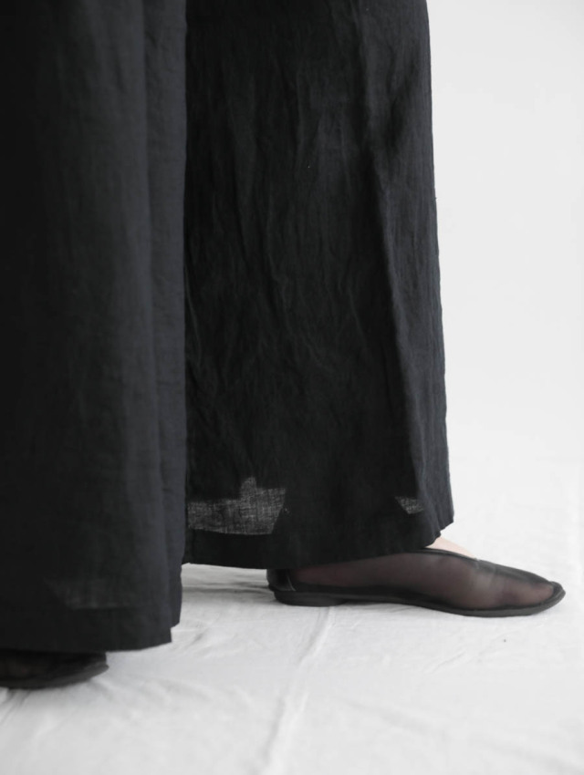 アルテポーヴェラ　リネンパンツ　専用です！ ARTE POVERA(アルテポーヴェラ）リネン染め ロングギャザリング