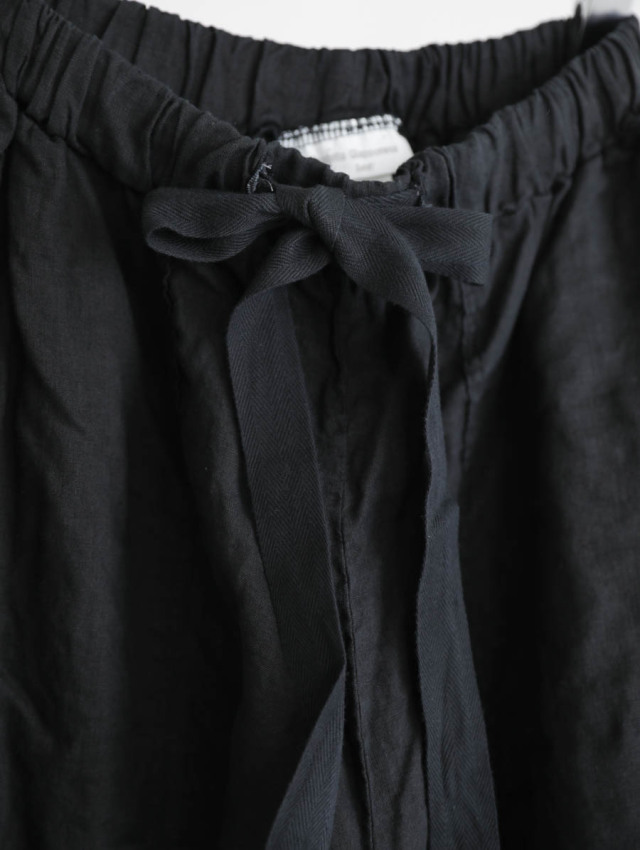 ARTE POVERA アルテポーヴェラ｜リネン染めロングギャザリングパンツ