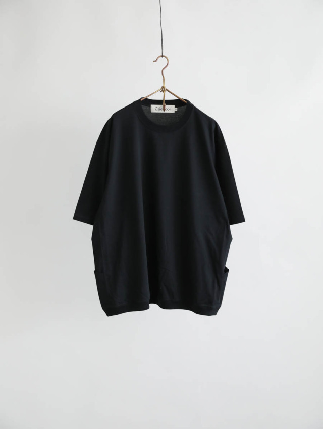 Caledoor カレドアー｜アイスパックナイロンTシャツ（ブラック）Ice