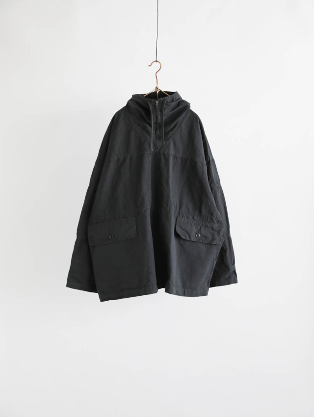 Caledoor カレドアー / Weather Cloth Hooded Smock チャコール