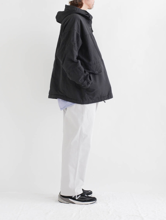 Caledoor カレドアー / Weather Cloth Hooded Smock チャコール