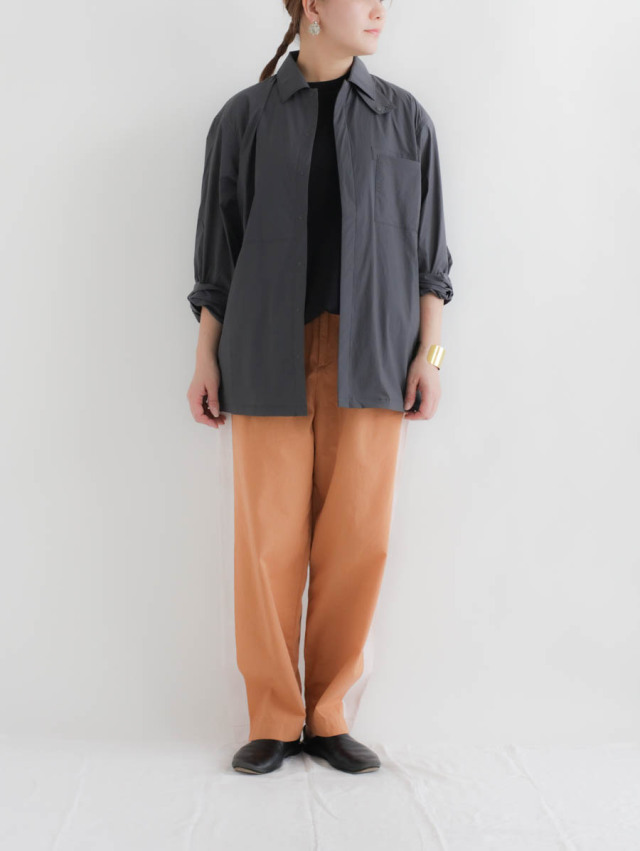 Caledoor カレドアー｜Lightweight Packable Shirt Blouson グレー