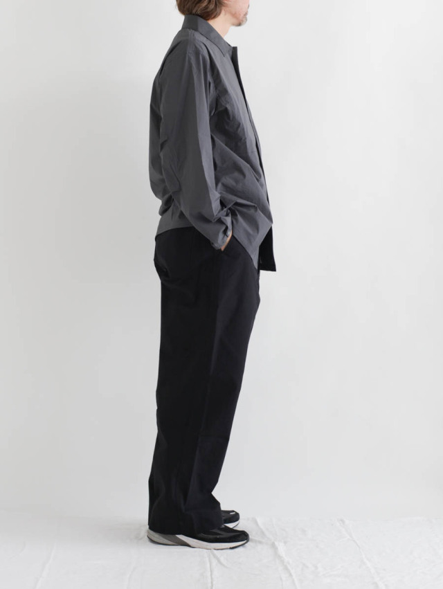 Caledoor カレドアー｜Lightweight Packable Shirt Blouson グレー