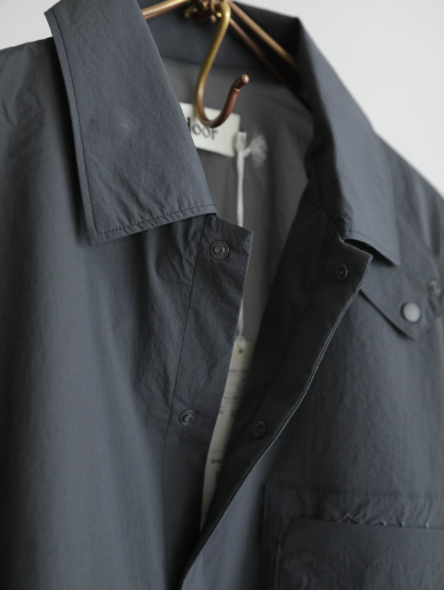 Caledoor カレドアー｜Lightweight Packable Shirt Blouson グレー