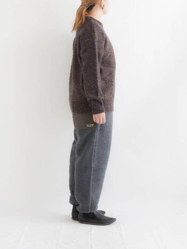 トップス Caledoor British Wool Crew Neck Knit Caledoor カレドアー｜British Wool Crew Neck Knit blue john