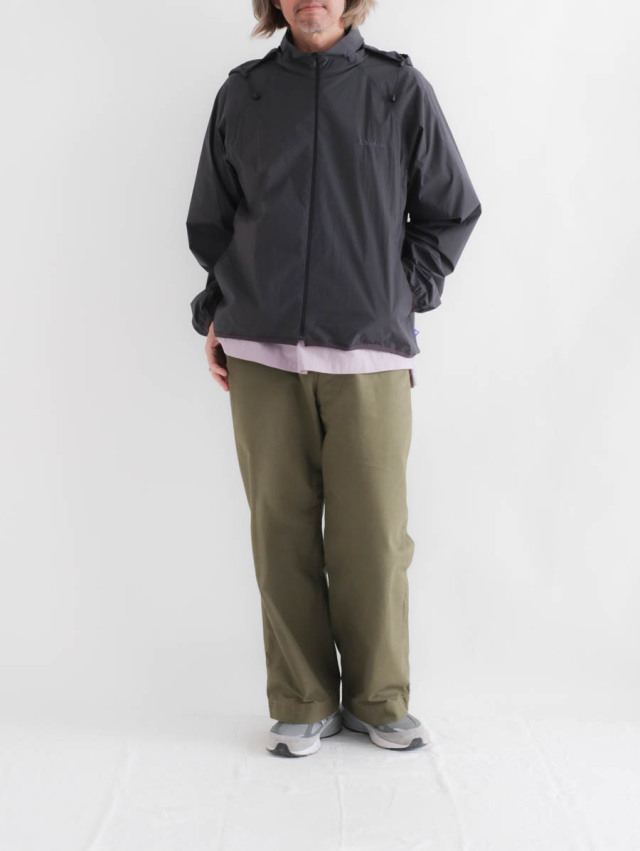 Caledoor カレドアー｜Lightweight Packable Hooded Zip Blouson
