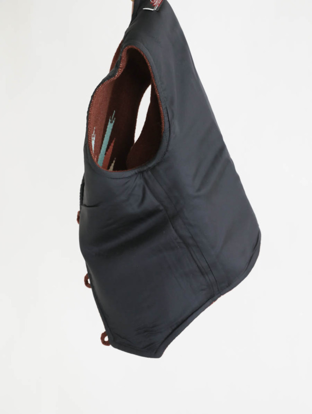 【定価45,000円】CENTINELA チマヨベスト CENTINELA センチネラ チマヨ ベスト レッド size34 瑞穂店
