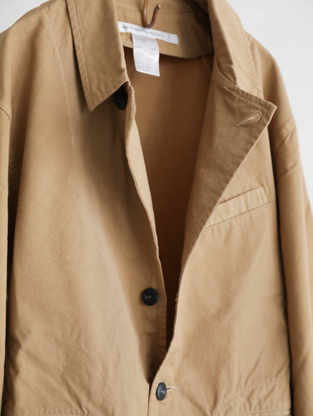 EEL Products イールプロダクツ|CHOP JACKET ベージュ EEL Products イールプロダクツ|CHOP JACKET ベージュ