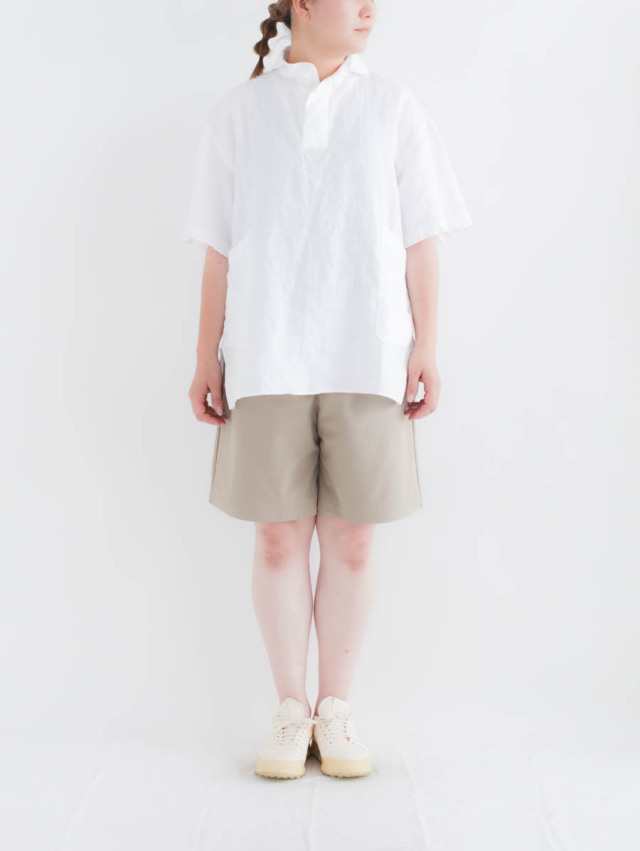 未使用タグ付 2023SS EEL Products ジャンプショーツ M EEL Products イールプロダクツ｜ガムショーツ ベージュ