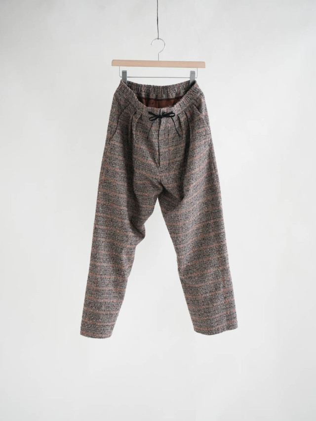 EEL Products イールプロダクツ｜I BE ROAD PANTS ブラウンチェック