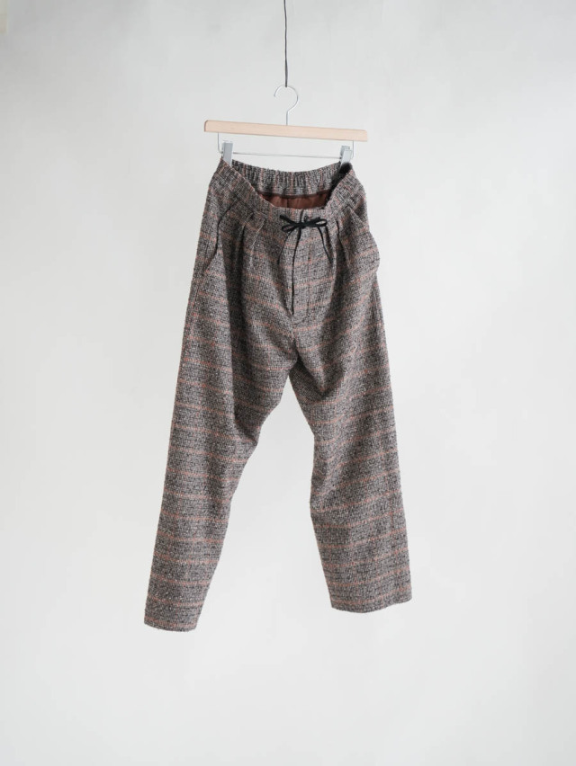 EEL Products イールプロダクツ｜I BE ROAD PANTS ブラウンチェック