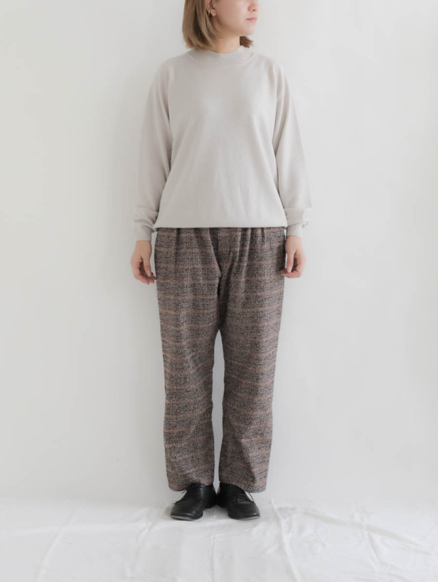 EEL Products イールプロダクツ｜I BE ROAD PANTS ブラウンチェック