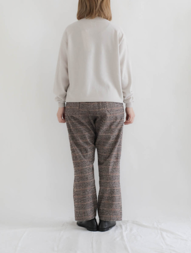 EEL Products イールプロダクツ｜I BE ROAD PANTS ブラウンチェック