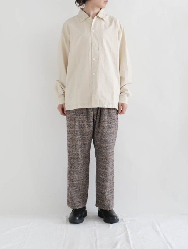 EEL Products イールプロダクツ｜I BE ROAD PANTS ブラウンチェック