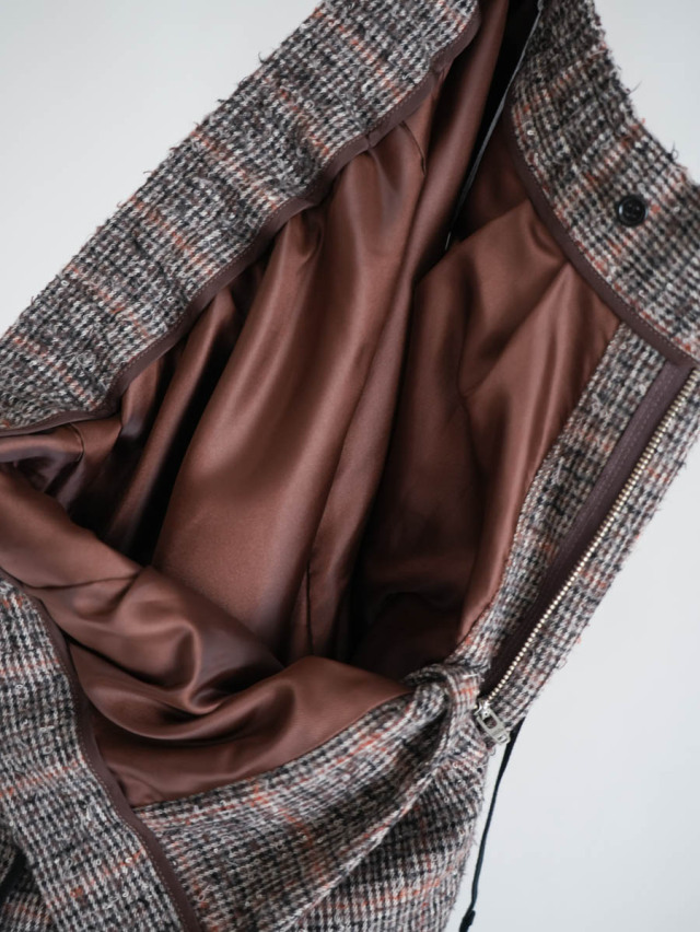 EEL Products イールプロダクツ｜I BE ROAD PANTS ブラウンチェック