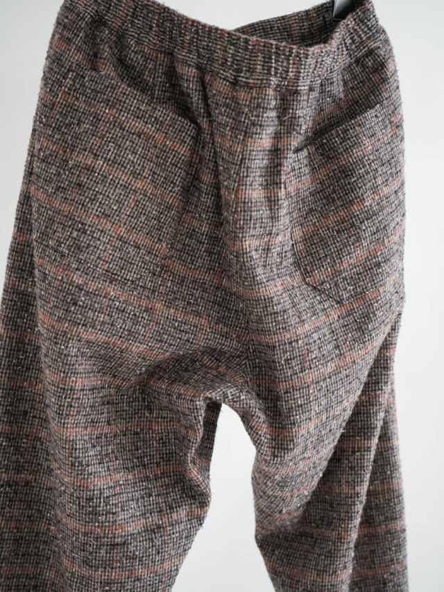 EEL Products イールプロダクツ｜I BE ROAD PANTS ブラウンチェック