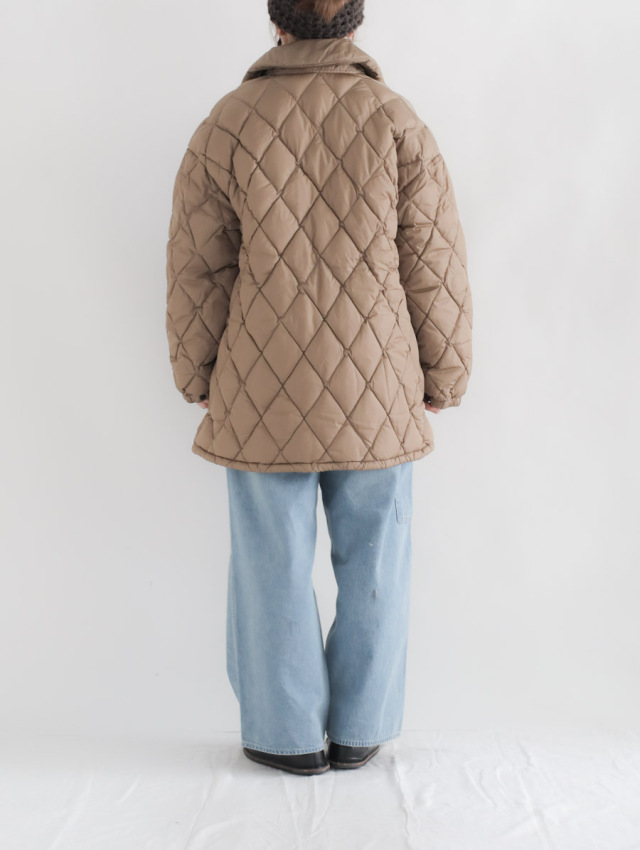 EEL Products イールプロダクツ / Sazanka Coat×NANGA ベージュキャメル