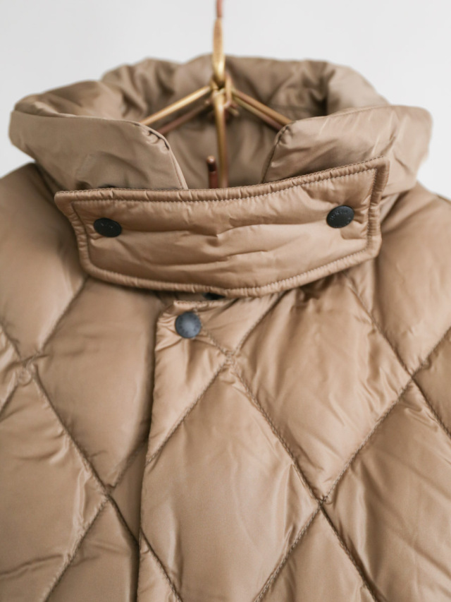 EEL Products イールプロダクツ｜Sazanka Coat×NANGA ベージュ