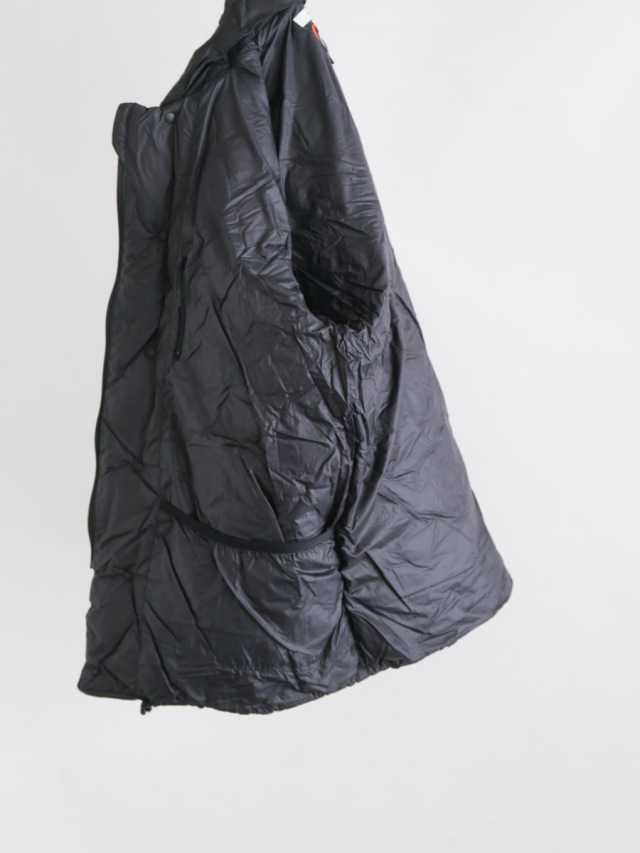 EEL Products イールプロダクツ｜Sazanka Coat×NANGA ブラック