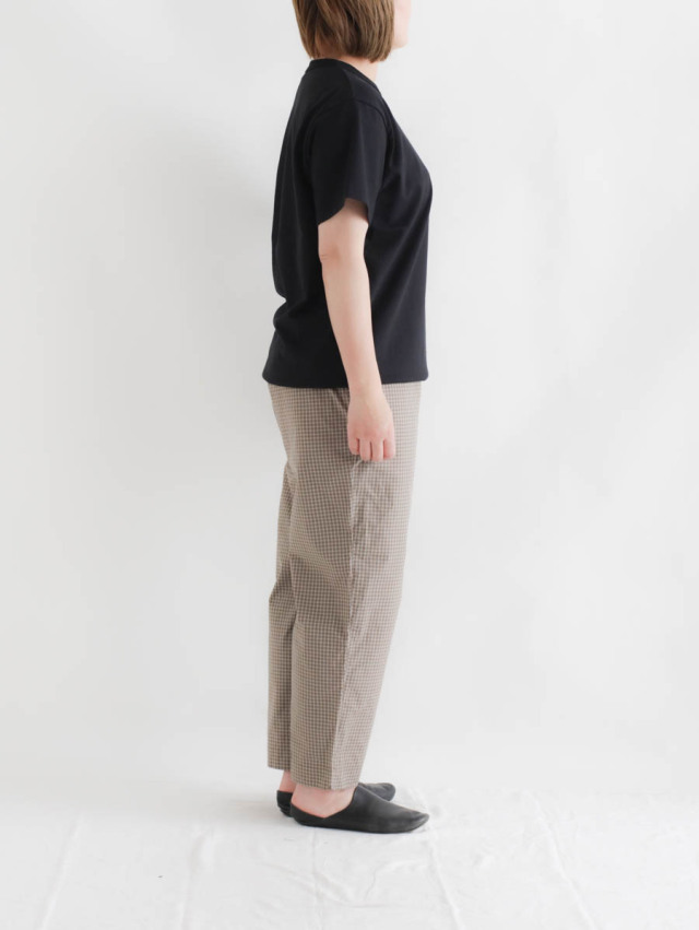 EEL Products イールプロダクツ｜サンパンツ ブラウンチェック