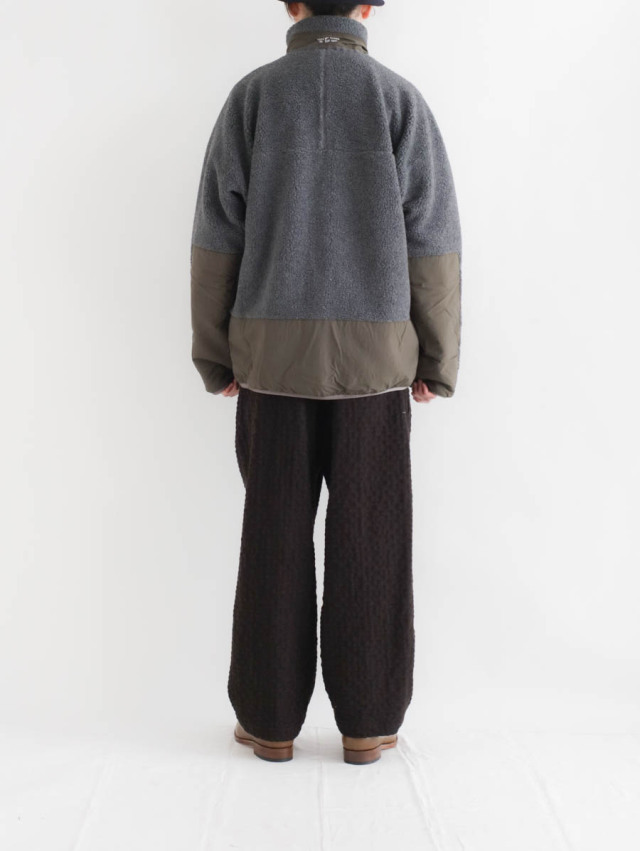 ENDS and MEANS エンズアンドミーンズ / Poler Fleece Jacket グレー 