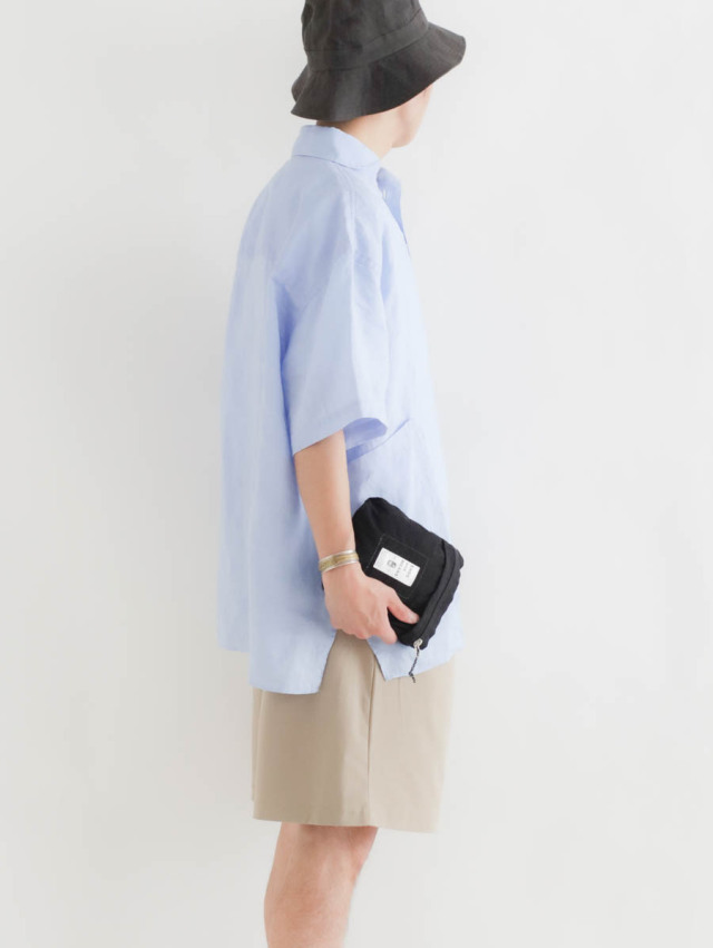 ends and means パッカブルショルダー　ネイビー ends and means パッカブルショルダー ネイビー Shoulder Bag