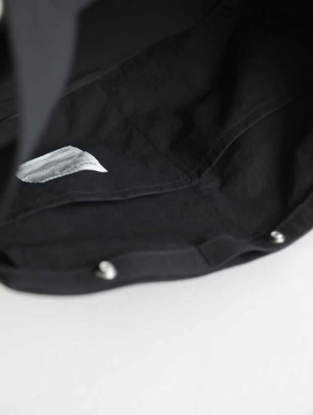 バッグ ends and means newspaper bag black ENDS and MEANS エンズアンドミーンズ｜News Paper Bag ブラック