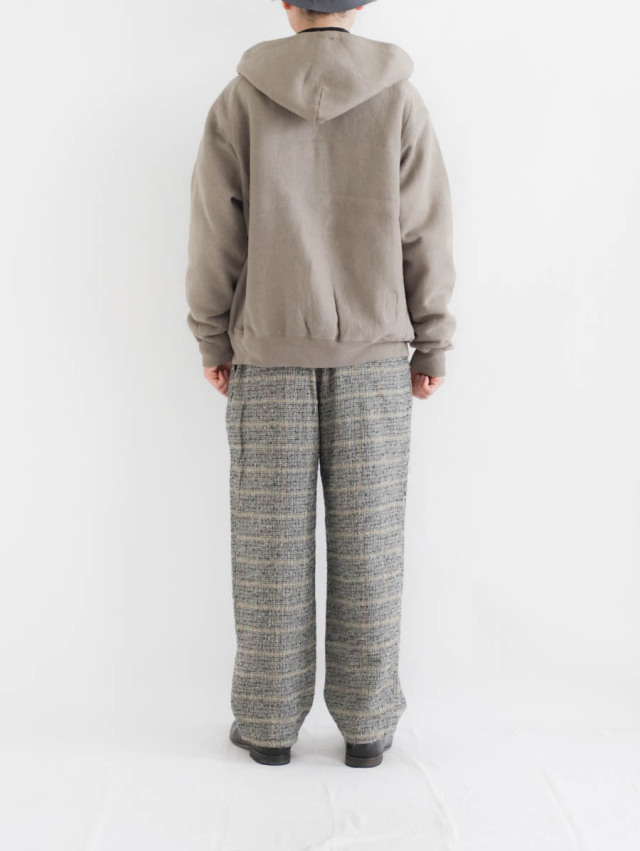 ENDS and MEANS エンズアンドミーンズ / Zip Hoodie スレートグレー