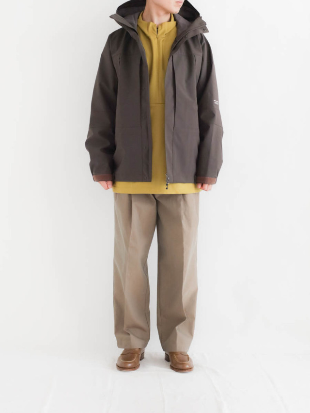 ENDS and MEANS エンズアンドミーンズ / Mountain Parka ダークブラウン