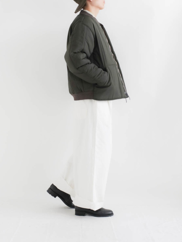 ENDS and MEANS エンズアンドミーンズ｜キルティングジャケット（シー