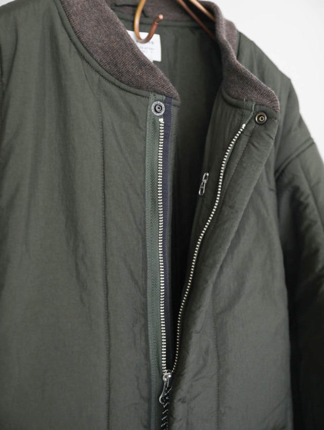 ENDS and MEANS エンズアンドミーンズ｜キルティングジャケット（シー