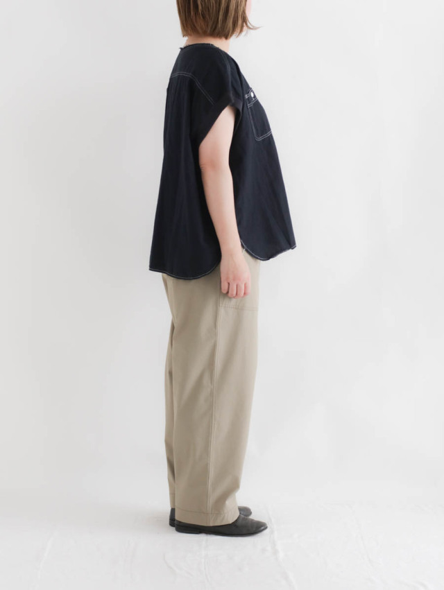 ENDS and MEANS エンズアンドミーンズ｜Easy Baker Pants カーキ