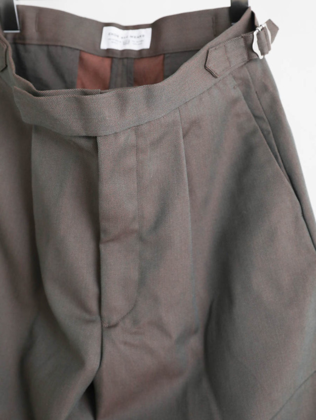 ENDS and MEANS エンズアンドミーンズ｜Wool Easy Trad Trousers