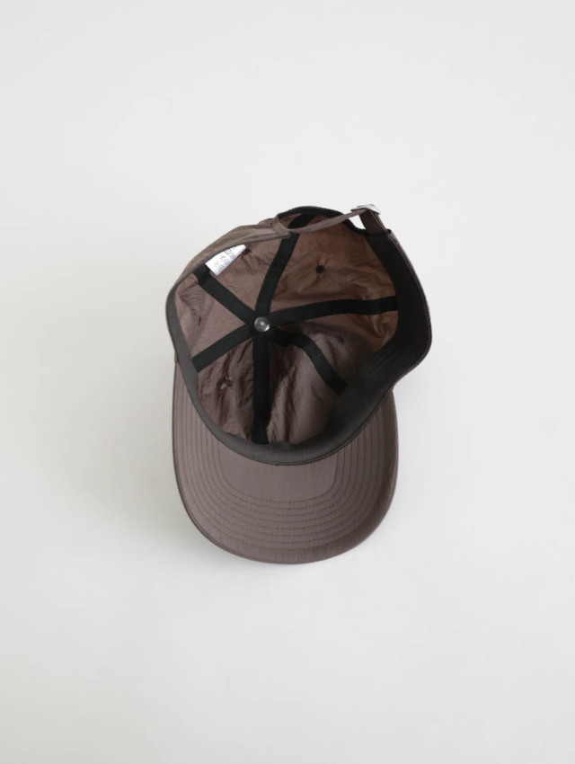 ERA. イーラ｜SHRINK TAFFETA 6 PANEL CAP