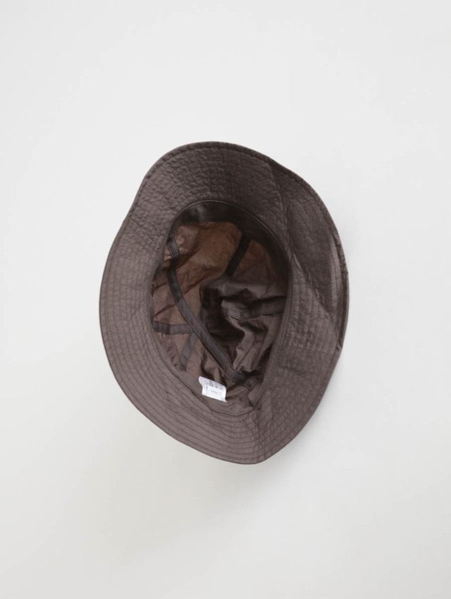 ERA. イーラ SHRINK TAFFETA HAT ハット　新品 ERA. イーラ｜SHRINK TAFFETA NOT MIL HAT