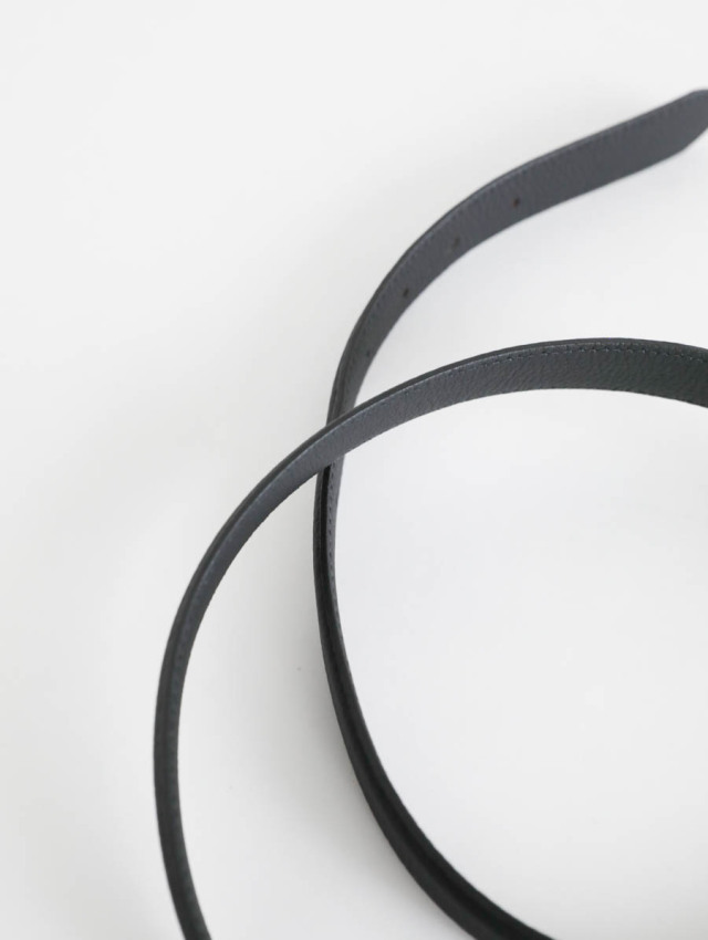 ERA. イーラ / EO SHRINK AUTHENTIC BELT ブラック