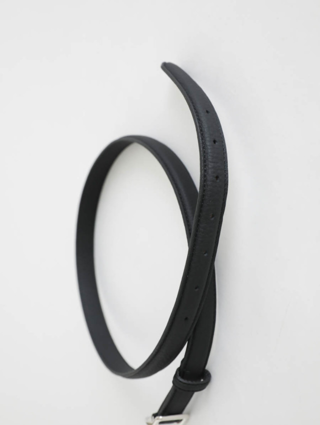 ERA. イーラ｜EO SHRINK AUTHENTIC NARROW BELT（ブラック）