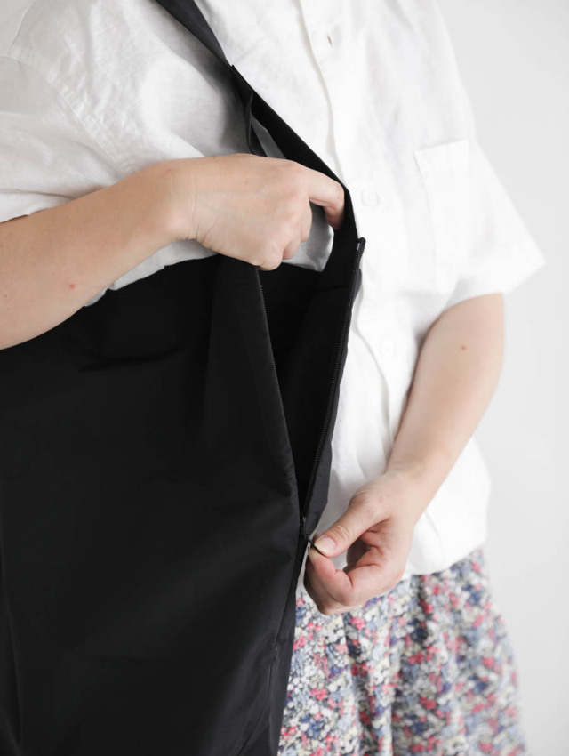 ERA. イーラ｜WP PIPE BAG（ブラック）